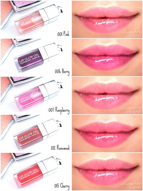 dior lip glow gloss|dior lip oil all shades.